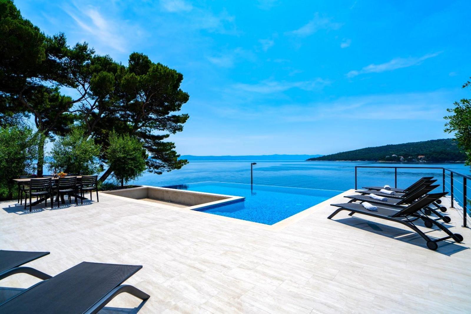 Seafront Villa Serenita 수마르틴 외부 사진